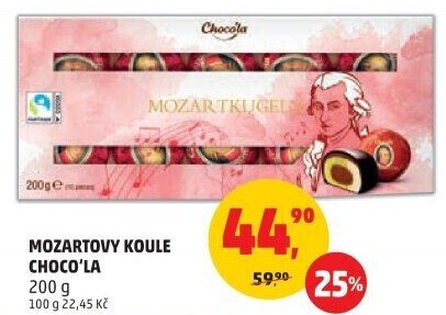 Mozartovy koule Choco'