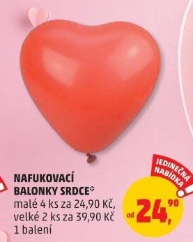 Nafukovací balónky