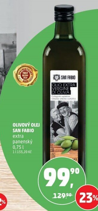 Olivový olej extra panenský San Fabio