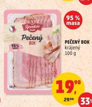 Pečený bok Řezníkův talíř