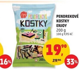 Pendrekové kostky Enjoy