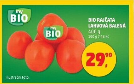 Rajčata lahvová bio My BIO