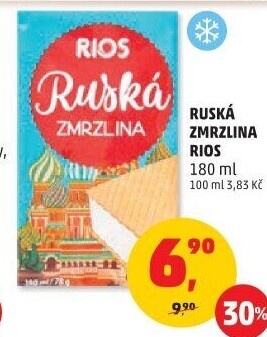 Ruská zmrzlina Rios