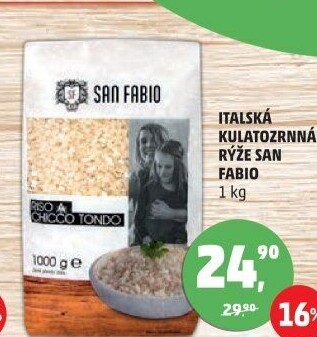 Rýže kulatozrnná San Fabio