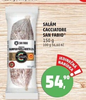 Salám Cacciatore San Fabio
