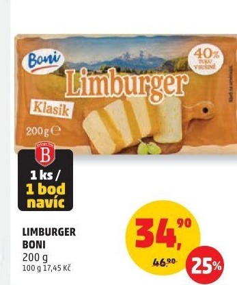 Sýr Limburger Boni