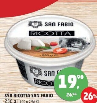 Sýr Ricotta San Fabio