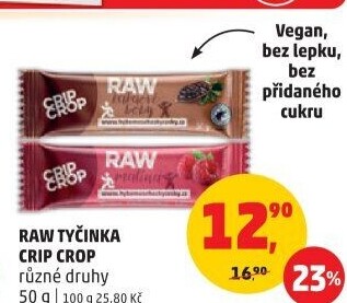 Tyčinka Raw Crip Crop