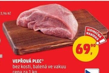 Vepřová plec bez kosti
