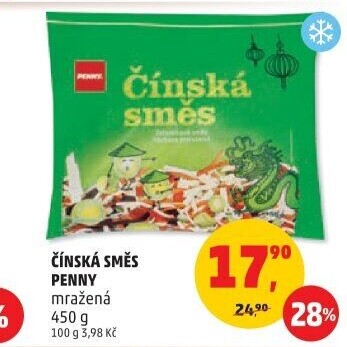 Zeleninová směs mražená Čínská Penny