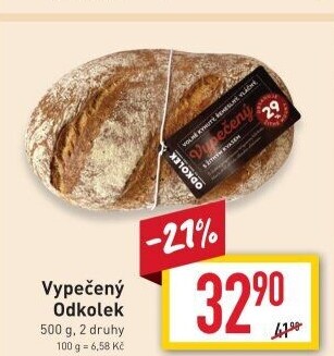 Chléb Vypečený Odkolek