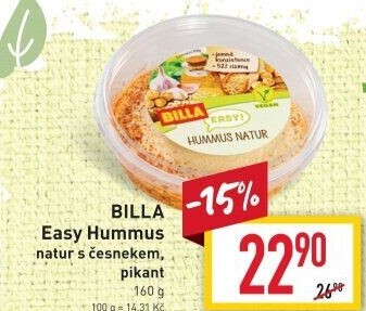 Hummus pikant Easy Billa