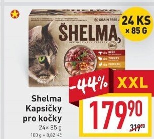 Kapsičky pro kočky Shelma