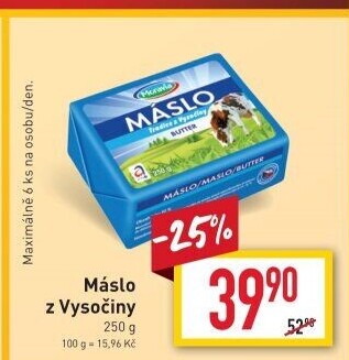 Máslo Moravia