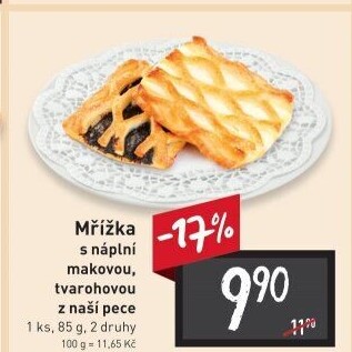 Mřížka s náplní