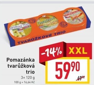 Tvarůžková pomazánka trio Gurmán klub