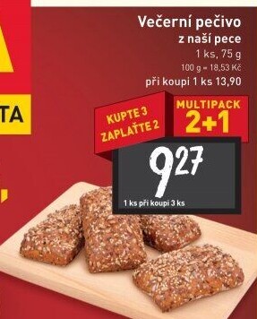 Večerní pečivo