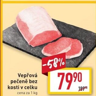 Vepřová pečeně bez kosti