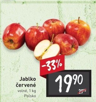 Jablka červená
