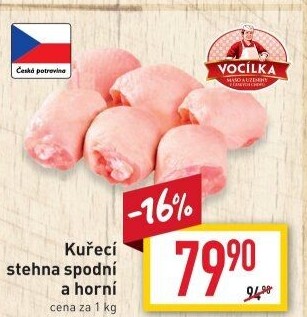 Kuřecí stehna Vocílka