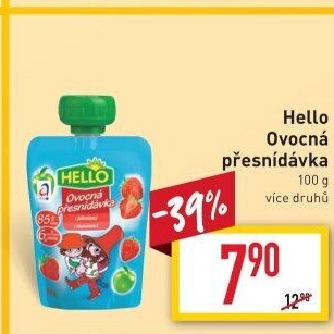 Ovocná kapsička Hello