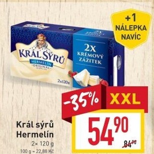 Sýr Hermelín Král sýrů