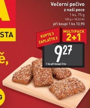 Večerní pečivo
