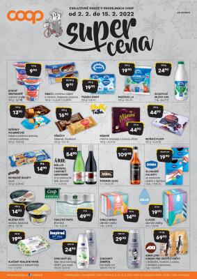 akční leták COOP 2.2.2022-15.2.2022