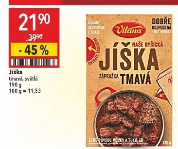 Jíška hotová Vitana