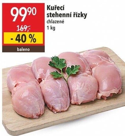 Kuřecí stehenní řízky