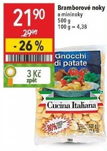 Noky bramborové Cucina Italiana