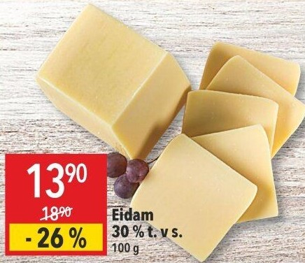 Sýr Eidam 30%