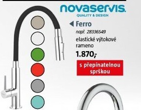 Baterie dřezová stojánková Ferro Novaservis