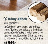 Dřevěný trám Altholz