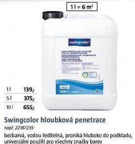 Hloubková penetrace Swingcolor