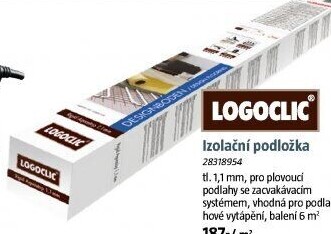 Kročejová izolace Vinyl Aquastop Logoclic