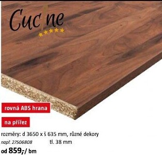Kuchyňská pracovní deska Cucine