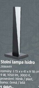 LED stolní lampa Isidro Eglo