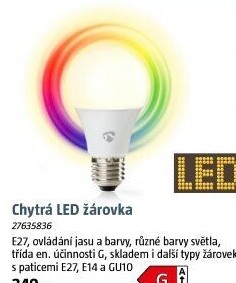 LED žárovka Smart Nedis