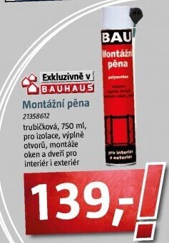Montážní pěna BAU