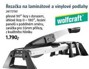 Řezačka na laminát Wolfcraft