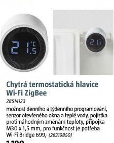 Termostat SmartZigbee Nedis