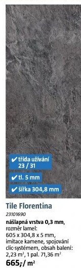 Vinylová podlaha Tile b!design