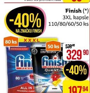 Tablety do myčky Finish