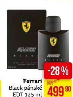 Toaletní voda pánská Black Ferrari