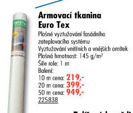 Armovací tkanina Euro Tex Den Braven