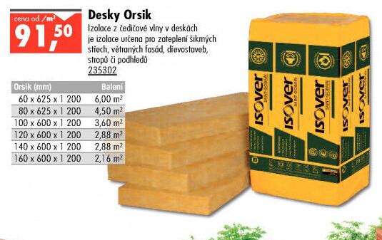 Desky Orsik Isover