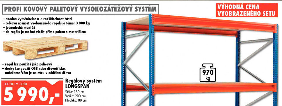 Dílenský regál