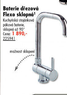 Dřezová baterie Flexo Eisl