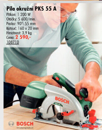 Kotoučová pila Bosch PKS 55 A